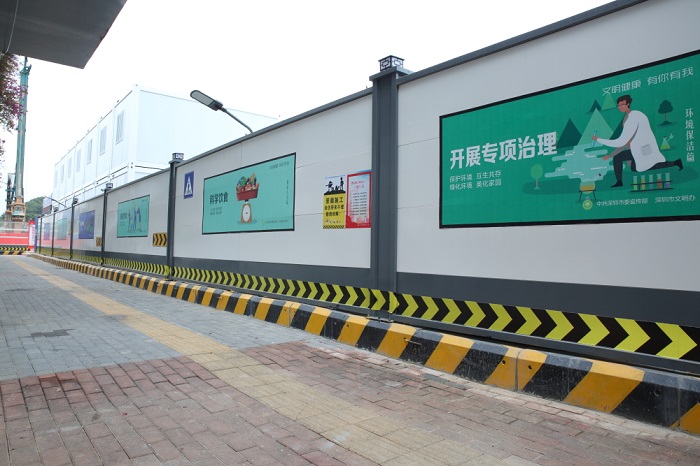 施工圍擋多少錢一米？專業(yè)的施工圍擋廠家告訴你